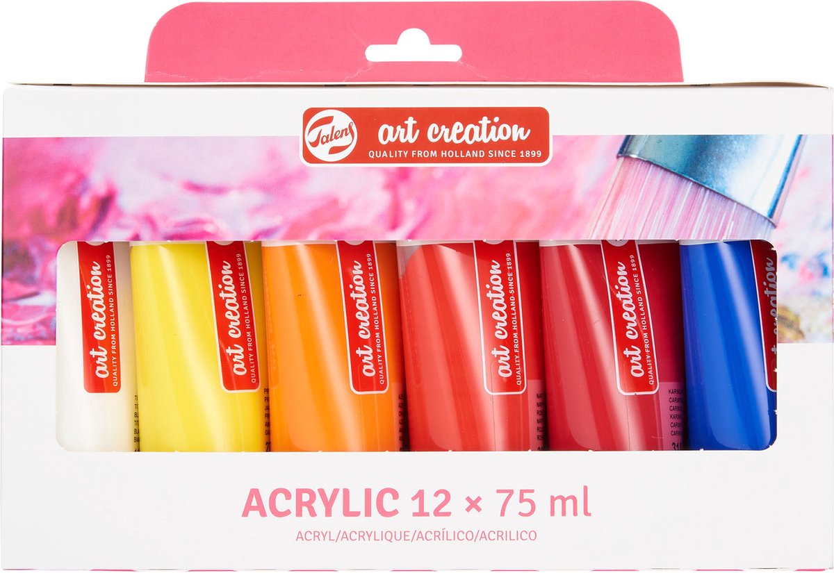 Talens Art Creation Acrylverf Set 12 x 75 ml — afbeelding 6