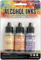 Ranger Alcohol Ink Kit Teal Wild Flowers