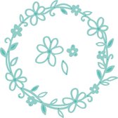 Kaisercraft -Decorative die flower wreath