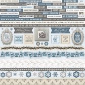 Kaisercraft sticker frosted