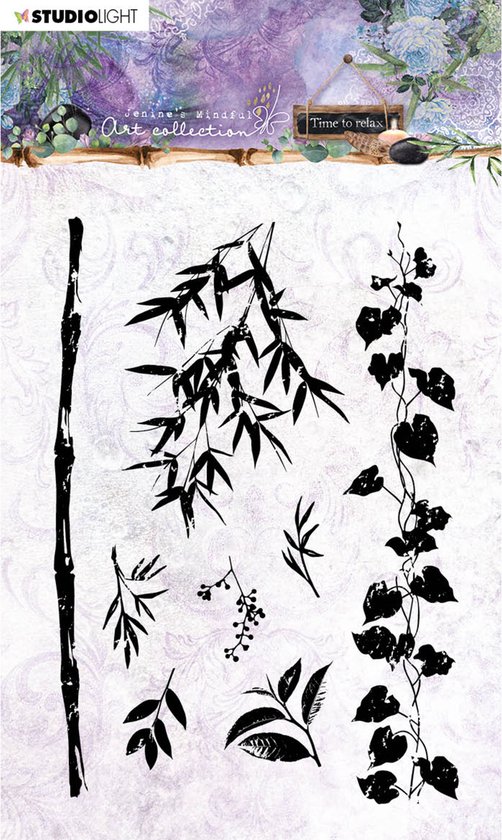 Studio Light -Clear stamp A6 Jenine's mindful art nr.19 | bol