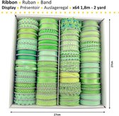 Lint display x64 1,8m-2 yard lime green