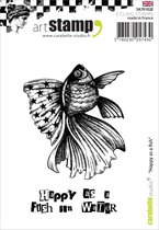 Carabelle Studio Stempel - A7 happy as a fish