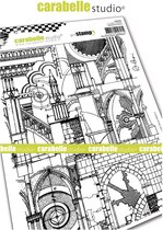 Carabelle Studio Cling stamp - A5 architecture gothique