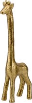 Giraf goud 16x5xH31 cm Polyresin