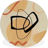 WallCircle - Peinture - XXL - Multicolore - 120 X 120 Cm