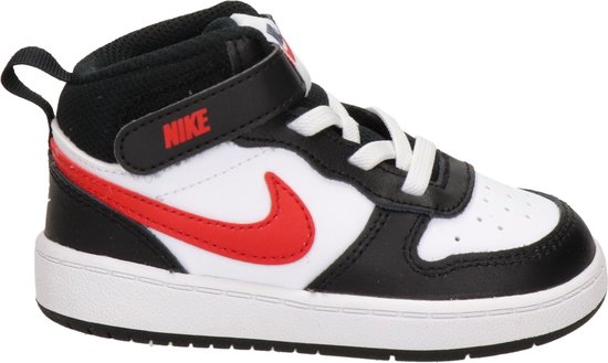Nike Court Borough Mid kinder sneakers - Zwart - Maat 26 | bol.com