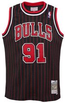 Mitchell & Ness – Dennis Rodman 1995-1996 Hardwood Classic Swingman – Jeugd - 10/12 Jaar