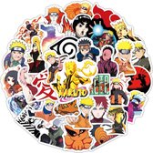 Naruto Stickers - 50 Stuks - Stickers Volwassenen - Stickers Laptop - Laptop - Anime - Manga - Naruto - Naruto Shippuden - Sasuke - Itachi - Kakashi - Boruto