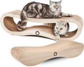 Canadiancat company krabplank set orbit / satellite 2.0 naturel 84x24x23 cm