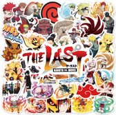 Naruto Stickers - 50 Stuks - Stickers Volwassenen - Stickers Laptop - Laptop - Anime - Manga - Naruto - Naruto Shippuden - Sasuke - Itachi - Kakashi - Boruto