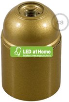 LEDatHOME - Bakeliet E27 lamphouder- goud