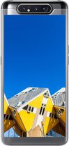 Geschikt voor Samsung Galaxy A80 hoesje - Rotterdam - Kubus - Woning - Siliconen Telefoonhoesje