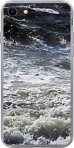 Geschikt voor iPhone 7 hoesje - Noordzee - Water - Golven - Siliconen Telefoonhoesje