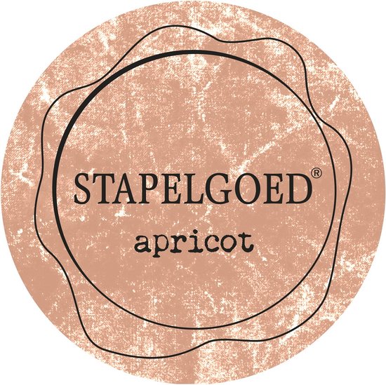 Stapelgoed - Matte Lak - Apricot - Perzik - 1L | bol.com