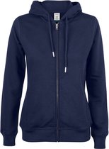 Clique hoodie voor dames, premium kwaliteit, navy