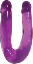 Sweet Slim Double Dipper Dildo - Purple - Realistic Dildos