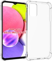 Hoesje Samsung Galaxy A03s - Samsung Galaxy A03s Hoes Transparant Shock Proof Case