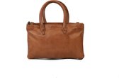 Bear Design Mileva Leren Mini Handtas / Crossbodytas - Cognac