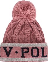 Hv Polo Muts  Knit - Dark Pink