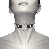 COQUETTE ACCESSORIES | Coquette Hand Crafted Choker Vegan Leather - Heart