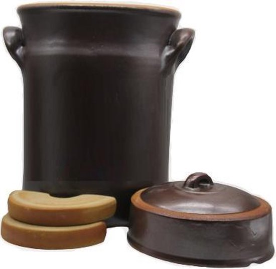 Pot à choucroute 10 litres (foie/classique) - Poterie artisanale | bol.com