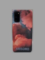 Arisoro Samsung Galaxy S20 hoesje - Backcover - Orange Smoke