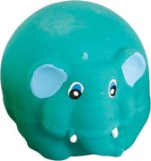 Flamingo Hondenspeelgoed Latex Puffy - Blauw - 6,5cm