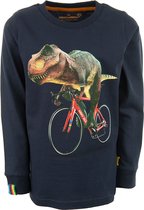 Stones and Bones t-shirt jongens - blauw - Eddy - maat 128