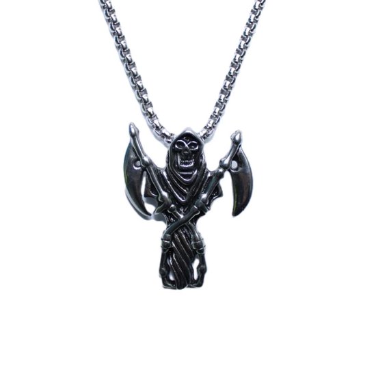 HAUNTED DESIRE®️ - Magere hein ketting - Magere hein accessories - Gothic sieraden - Satan ketting - Gothic accessoires - Zeis halloween - Halloween