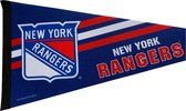 USArticlesEU - New York Rangers - NY - NHL - Vaantje - Ijshockey - Hockey - Ice Hockey -  Sportvaantje - Pennant - Wimpel - Vlag - Rood/Blauw/Wit - 31 x 72 cm
