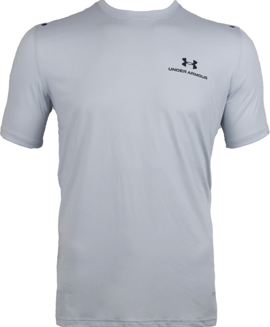 Under Armour Rush Energy Short Sleeve 1366138-014, Homme, Grijs, t-shirt, taille: M