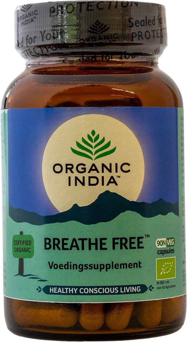 Organic India Breathe free bio 90 Capsules