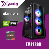 Emperor Game PC Ryzen 7 5700X, GeForce RTX3070 Ti, 16GB, 1TB NVME SSD