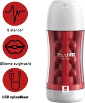 Rood Pocket Pussy vibration / Electrisch Pornstar - Sex toys voor mannen automatisch - Masturbator man  - Masturbators - Kunst vagina - Kunstkut Nep Kut - Kunstvagina met vibrator