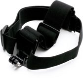 Shop4 - GoPro HERO10 Black Hoofdband - Elastisch Zwart