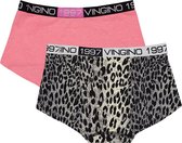 Vingino meisjes boxershorts 2-Pack Panter  - 128