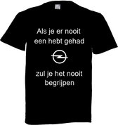 Opel T-shirt maat 4XL