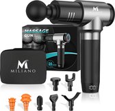 Miliano® Massage gun Elite - Massage Apparaat - Sport en Relax Massage - Professioneel en krachtig - Incl. 8 Opzetstukken en Koffer- Snel en effectief spierherstel - Ideale spierst