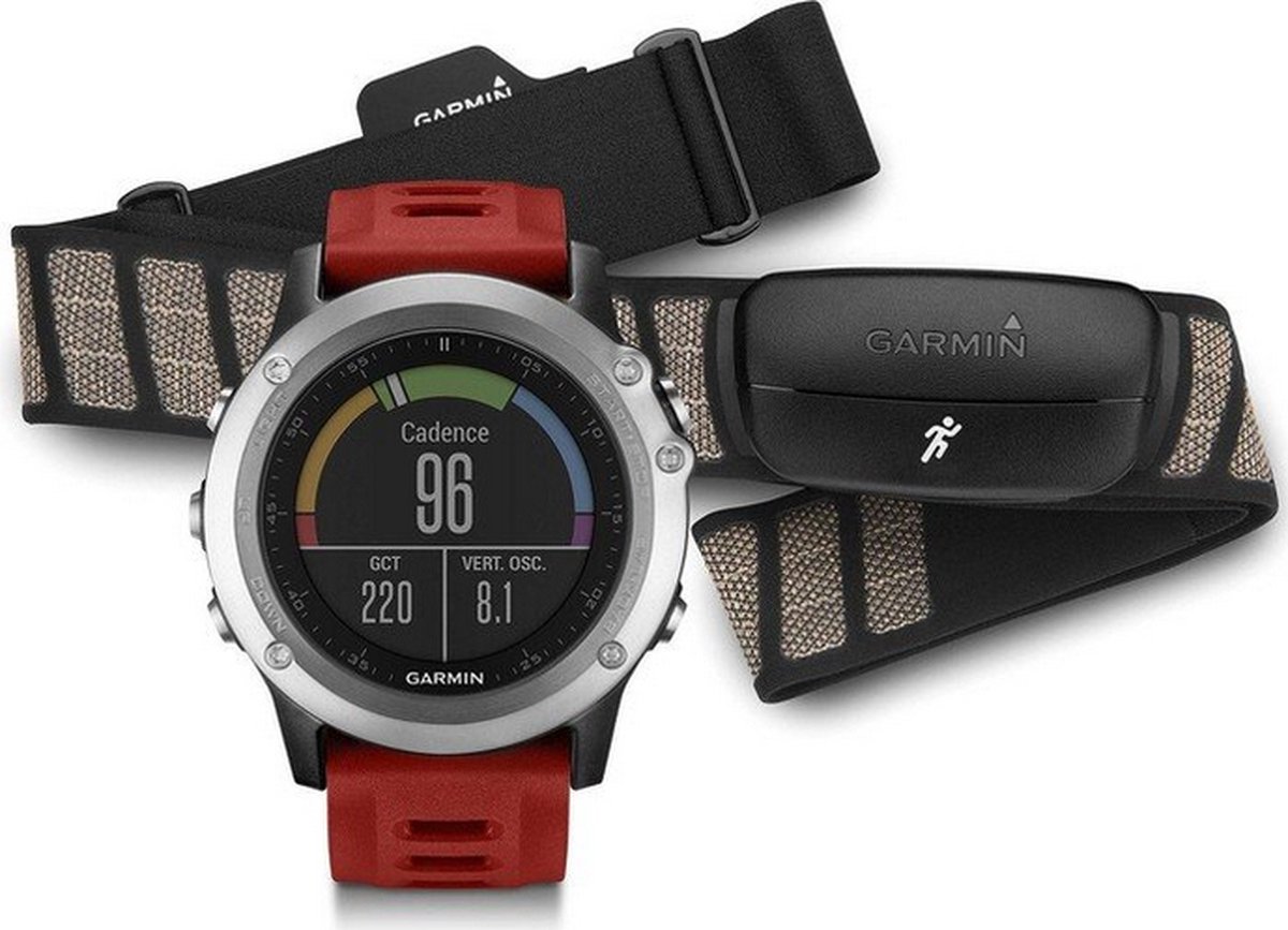Garmin multisporthorloge fenix 3 Zilver Performer bundel | bol.com