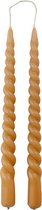 Dinerkaars | swirl | sienna | bruin | rood | oud roze  | 2,1 x 29 cm | per 2 stuks