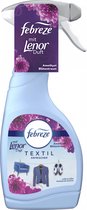 Spray Febreze | Au parfum de Lenor | Améthyste et bouquet de Fleurs | 500ml | Élimine les mauvaises odeurs