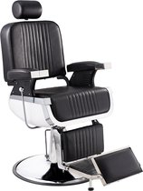 Brank® Kappersstoel - Luxe Hydraulische Stoel - Verstelbaar - Met Hoofdsteun - Barbershop - Tattooshop - PU Leer