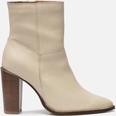 Ann Rocks Enkellaarsjes beige Leer - Dames - Maat 41