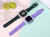 Lila Apple watch bandje + case 40/41mm