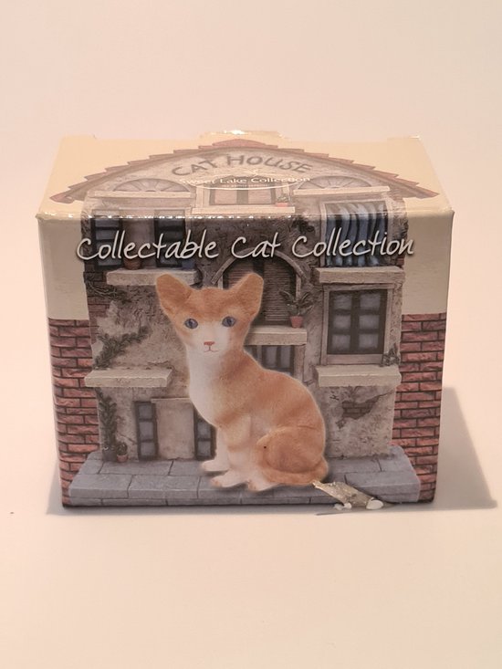 Sweet Lake Collection - Cat - Katten Beeldje - Verzamelen - Sparen - 6cm - Kat - 500383