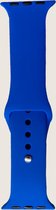 Hidzo Horlogebandje - Geschikt Voor Apple Watch Series 1/2/3/4 - 42MM / 44MM - Siliconen - Blauw