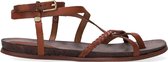 Fred de la Bretoniere 170010149 Sandalen - Dames - Cognac - Maat 37