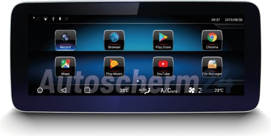 CARabc 9 inch draadloos Apple CarPlay & Android autoscherm, 4K Dash Cam 1080p achteruitrijden, Car Play GPS navigatie AirPlay spraakbesturing/AUX/FM CARabc 9 inch draadloos Apple CarPlay & Android autoscherm, 4K Dash Cam 1080p achteruitrijden, Car Play GPS navigatie AirPlay spraakbesturing/AUX/FM
