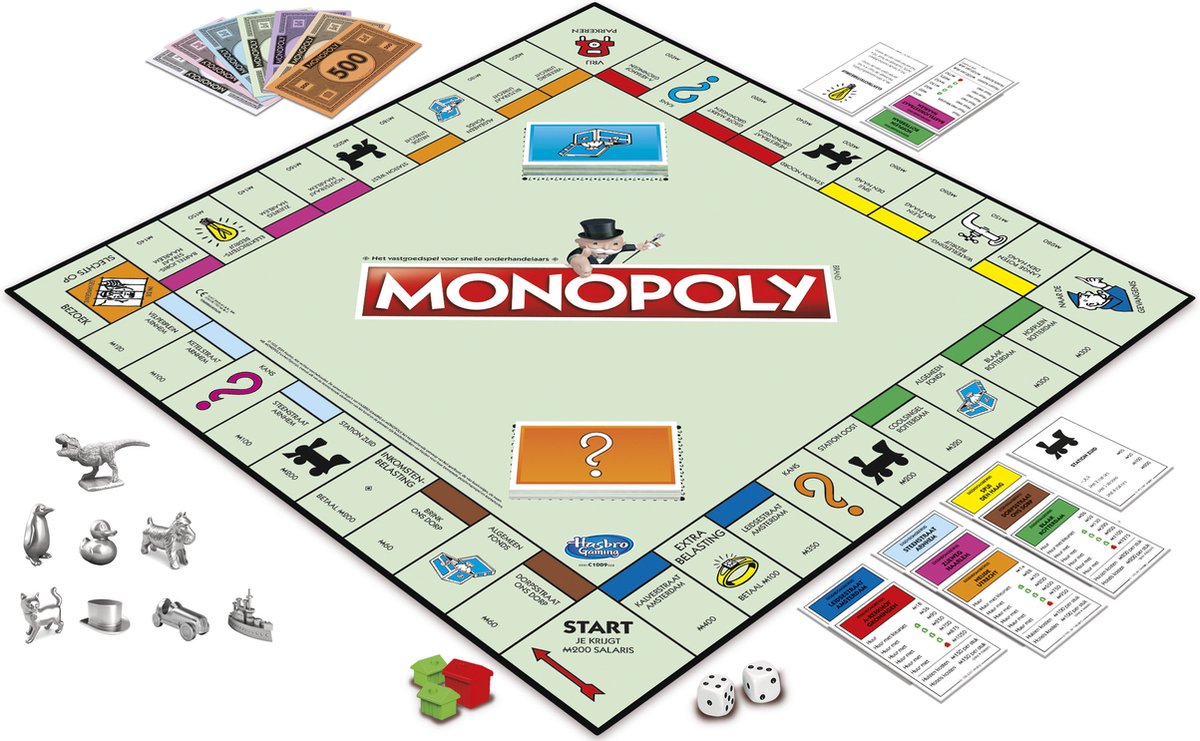 Zonsverduistering temperament Agnes Gray Monopoly Classic - Bordspel | Games | bol.com